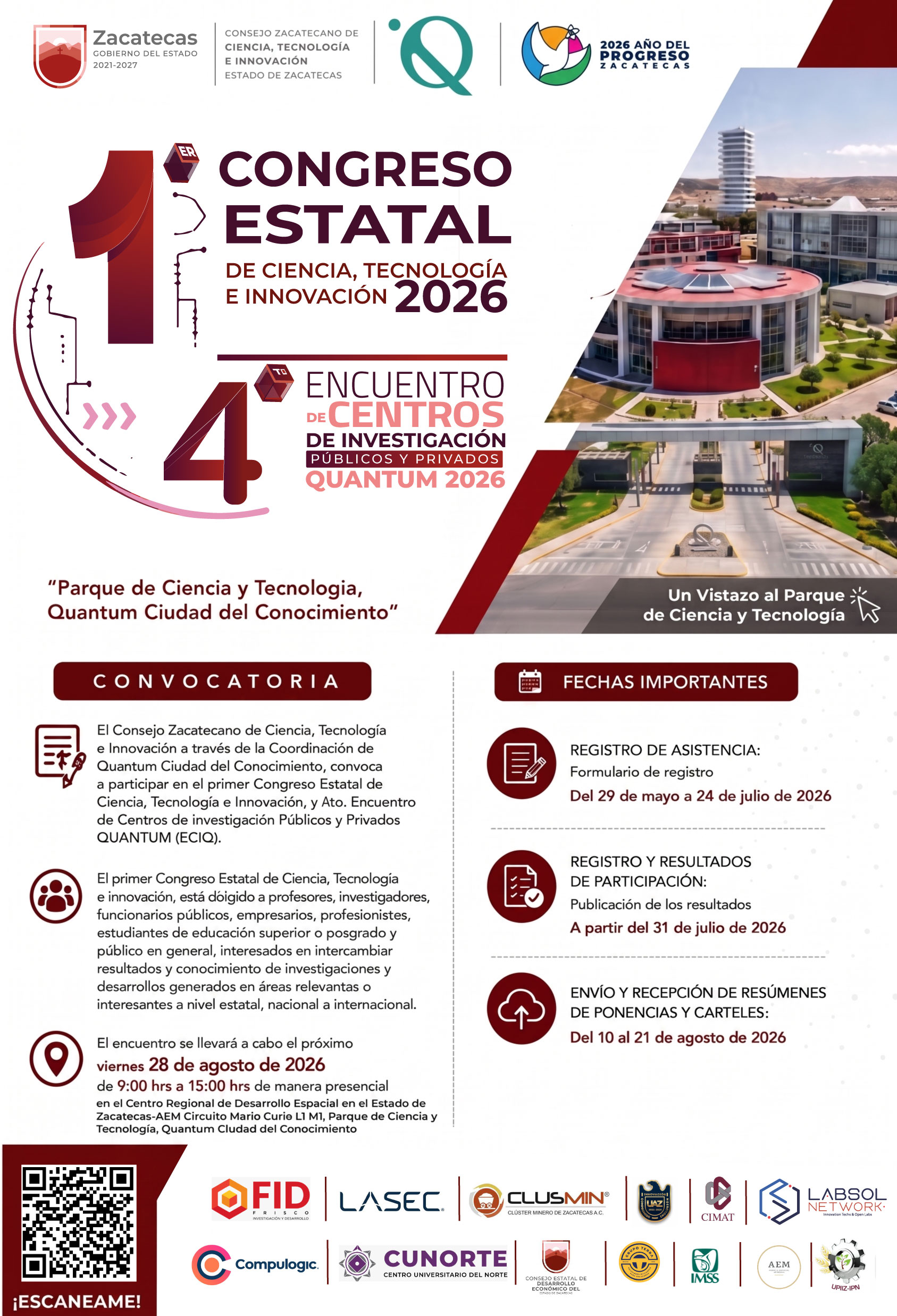 Cartel del evento